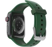 OtterBox All Day Cinturino per Apple Watch Series 9/8/7/6/SE 2 Gen/SE 1 gen/5/4/3, 38mm/40mm/41mm, Morbido al Tatto e Resistente all'Usura, Cinturino in Silicone per Apple Watch, Verde Scuro
