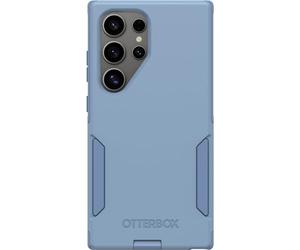 OtterBox Architects Commuter Series - Custodia in denim croccante (blu), sottile e resistente, tascabile, con protezione per le porte