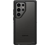OtterBox Architects Defender Series XT - Custodia trasparente Dark Side (nero/trasparente), senza schermo, robusta, si aggancia a MagSafe, cordino di fissaggio