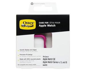 Otterbox Bumper All Day per Apple Watch Series SE (3/2nd/1st gen)/6/5/4-44mm, antichock e cadute, sottile e protettivo per schermo e bordi dell' Apple Watch, Rosa Scuro