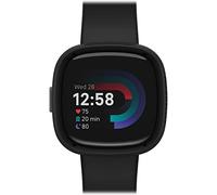 Otterbox Bumper All Day per Fitbit Versa 4, antichock e cadute, sottile e protettivo per schermo e bordi dell' Apple Watch, Nero