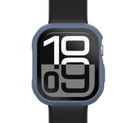 OtterBox Bumper Eclipse con Protettore Schermo in Vetro Temperato Integrato per Apple Watch Series 10-46mm, antishock e Cadute, Sottile e Protettivo per Schermo e Bordi dell' Apple Watch, Blu
