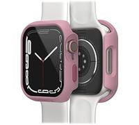 Bumper OtterBox Eclipse con Protettore schermo in Vetro Temperato integrato per Apple Watch Series 9/8/7-45mm, antishock e cadute, protettivo per schermo e bordi dell' Apple Watch, Rosa