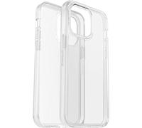 OtterBox Bundle per iPhone 14 PRO Max Cover Symmetry Clear Testata 3X vs Le Norme Anti Caduta Mil-Std 810G + Protezione Schermo Vetro Alpha con 3X Tecnologia Anti Graffio