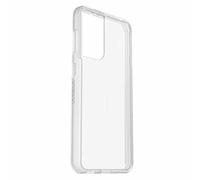 OtterBox Bundle per Samsung Galaxy S21+ 5G Cover React Series, Testata a Norme Mil-Std 810G + Protezione Schermo Vetro CP Film Glass, Trasparente