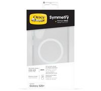 OtterBox Bundle per Samsung Galaxy S25 cover Symmetry Series Clear con Magneti testata 3x vs norme MIL-STD 810G + protezione schermo vetro Premium Glass, Trasparente