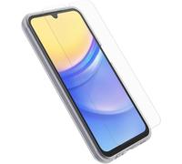 OtterBox Bundle per Samsung Galaxy A15/A15 5G Cover React Series, Testata a Norme Mil-Std 810G + Protezione Schermo Vetro Glass, Trasparente