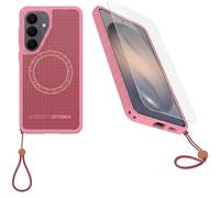 OtterBox Bundle Samsung Galaxy S26+ (Only) Custodia & Pellicola Protettiva - Xtra Hot (Rosa) - Custodia Grippy Phone - Magneti incorporati - Paraurti rialzato per una protezione generale