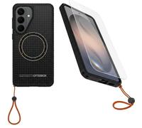 OtterBox Bundle Samsung Galaxy S26+ (Only) - Custodia serie Sole e protezione schermo - Midnight Circuit (nero) - Custodia per telefono antiscivolo - magneti incorporati - Paraurti rialzati per una