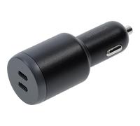 OtterBox Caricatore auto Doppia porta USB-C 100W, Nero | Caricatore auto 2 porte USB-C Fast Charge per Smartphone e Tablet, robusto, ultra durevole