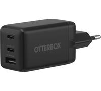 OtterBox Caricatore Murale Standard EU 67W USB-C, 3 Porte, Nero | 67W USB-C PD GaN Caricatore Murale 3 Porte, x2 USB-C Porte + x1 USB-A Porta, Carica rapida per Smartphone e Tablet