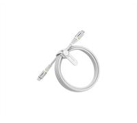 OtterBox cavo USB-C a Lightning, di ricarica Fast Charging Premium intrecciato e ultra resistente per iPhone e iPad, MFi, ultra robusto, testato per pieghe e flessibilità, 2M, Bianco
