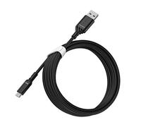 OtterBox cavo USB-A a Mirco USB, di ricarica ultra resistente per Smartphone e Tablet, ultra robusto, testato per pieghe e flessibilità, 3M, Nero