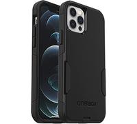 Otterbox Cover per iPhone 12 / iPhone 12 Pro Commuter, resistente a shock e cadute, testata 3x vs le norme anti caduta MIL-STD 810G, protezione antimicrobica, Nero