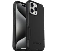 OtterBox Cover Commuter per iPhone 15 Pro Max, Nero | Custodia resistente a urti e cadute, testata testata 3x norme MIL-STD 810G, Senza Retail Package