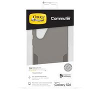 OtterBox Cover Commuter Series con Magneti per Samsung Galaxy S26, custodia resistente a shock e cadute, testata 3x norme MIL-STD 810G, Grigio