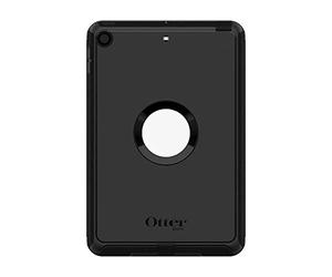 Otterbox Cover Defender per iPad Mini 7, 9' (5ª gen 2019), Supporto e Protezione schermo integrati, antishock e cadute, robusta, testata 2x vs norme MIL-STD 810G, Nero