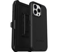 OtterBox Cover per iPhone 15 Pro Max Defender, resistente a shock e cadute, cover ultra robusta, testata 5x vs norme MIL-STD 810G,Nero