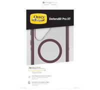 OtterBox Cover Defender Series Pro XT con Magneti per Samsung Galaxy S26 Ultra, resistente a shock e cadute, cover ultra robusta, testata 7x vs le norme MIL-STD 810G, Trasparente/Viola