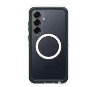 OtterBox Cover per Samsung Galaxy S25 Defender Series XT Clear con Magneti, resistente a shock e cadute, cover ultra robusta, testata 7x vs le norme anti caduta MIL-STD 810G, Verde