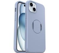OtterBox Cover OtterGrip Symmetry per iPhone 15 Plus/iPhone 14 Plus con MagSafe, resistente a shock e cadute, con grip integrato, testata 3x norme MIL-STD 810G, Blu