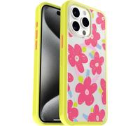 OtterBox Cover per Apple iPhone 15 Pro Max Symmetry Clear MagSafe, resistente a shock e cadute fino; sottile, testata 3x norme MIL-STD 810G, Whimsy Bloom