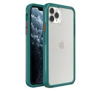 Otterbox Cover per iPhone 11 Pro Max LifeProof SEE, resistente a shock e cadute fino a 2 metri, cover Sottile, protettiva trasparente, progettata in modo sostenibile, Trasparente/Verde