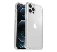 OtterBox Cover per iPhone 12/12 PRO, React Series, Resistente a Shock e Cadute Fino, Cover Ultrasottile, Testata a Norme Mil-Std 810G,Trasparente