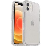 OtterBox Cover per iPhone 12 mini Symmetry Clear, resistente a shock e cadute fino a 2 metri, cover sottile, testata 3x vs norme anti caduta MIL-STD 810G,Stardust