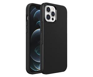 Otterbox Cover per iPhone 12 Pro Max LifeProof SEE con MagSafe, resistente a shock e cadute fino a 2 metri, cover Sottile, protettiva, progettata in modo sostenibile, Nero