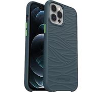 Otterbox Cover per iPhone 12 Pro Max LifeProof Wake, resistente a shock e cadute fino a 2 metri, cover sottile protettiva, progettata in modo sostenibile da plastica riciclata da oceani, Grigio