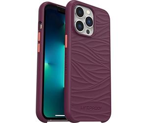 Otterbox Cover per iPhone 13 Pro LifeProof Wake, resistente a shock e cadute fino a 2 metri, cover sottile protettiva, progettata in modo sostenibile da plastica riciclata da oceani, Viola