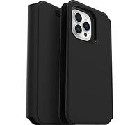 OtterBox Cover per iPhone 13 Pro Max Strada Via, resistente a shock e cadute fino a 2 metri, folio sottile, morbido al tatto con slot carta di credito, testato 2x vs norme MIL-STD 810G, Nero