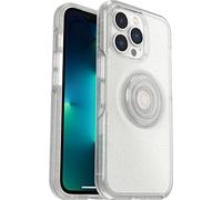 OtterBox Cover per iPhone 13 PRO Otter+Pop, Resistente a Shock e Cadute; Cover con PopGrip PopSockets, Testata 3X vs Le Norme Anti Caduta Mil-Std 810G, Stardust