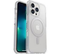 OtterBox Cover per iPhone 13 PRO Symmetry+ Clear con MagSafe, Resistente a Shock e Cadute Fino a 2 Metri;Sottile, Testata 3X Norme Mil-Std 810G, Protezione antimicrobica, Chiaro