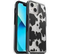 OtterBox Cover per iPhone 13, Symmetry, resistente a shock e cadute, cover sottile, testata 3x vs le norme anti caduta MIL-STD 810G, Cow Print