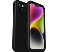 OtterBox Cover per iPhone 14 Plus Fre per MagSafe, Resistente a Acqua (IP68), Shock, Cover Sottile con Protezione Schermo Integrata, 5X vs Le Norme Anti Caduta Mil-Std 810G, Nero