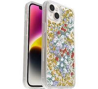 OtterBox Cover per iPhone 14 Plus Symmetry Clear,resistente a shock e cadute fino a 2 metri,sottile, testata 3x MIL-STD 810G, Flower Fields