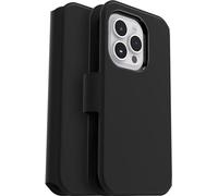 OtterBox Cover per iPhone 14 PRO Strada Via, Resistente a Shock e Cadute, Folio Sottile, Morbido al Tatto con Slot Carta di Credito, Testato 2X vs Norme Mil-Std 810G, Nero