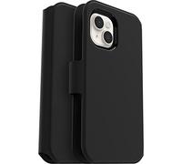 OtterBox Cover per iPhone 14 Strada Via, Resistente a Shock e Cadute, Folio Sottile, Morbido al Tatto con Slot Carta di Credito, Testato 2X vs Norme Mil-Std 810G, Nero