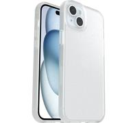 OtterBox Cover per iPhone 15 Plus/14 Plus React Series, resistente a shock e cadute fino, cover ultrasottile, testata a norme MIL-STD 810G, Stardust/Trasparente