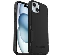 OtterBox Cover per iPhone 15 Plus/iPhone 14 Plus Commuter, resistente a shock e cadute, testata 3x vs le norme anti caduta MIL-STD 810G, Nero, Senza Retail Package
