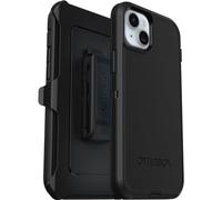 OtterBox Cover per iPhone 15 Plus/iPhone 14 Plus Defender, resistente a shock e cadute, cover ultra robusta, testata 5x vs norme MIL-STD 810G,Nero