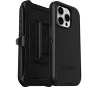 OtterBox Cover per iPhone 15 Pro Defender, resistente a shock e cadute, cover ultra robusta, testata 5x vs norme MIL-STD 810G,Nero