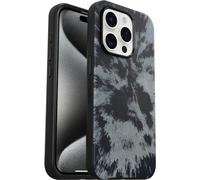 OtterBox Cover per iPhone 15 Pro Symmetry per MagSafe, resistente a shock e cadute ;sottile, testata 3x vs le norme MIL-STD 810G, Nero/Grigio