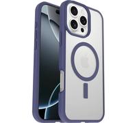 OtterBox Cover iPhone 16 Pro Max React Series MagSafe – Resistente a shock, Trasparente/Viola