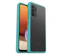 OtterBox Cover per Samsung Galaxy A32 Sleek, Resistente a Shock e Cadute, Cover Sottile, Testata a Norme Anti Caduta Mil-Std 810G, Trasparente/Blu, Senza Retail Package