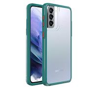 Otterbox Cover per Samsung Galaxy S21+ 5G LifeProof SEE, resistente a shock e cadute fino a 2 metri, cover Sottile, protettiva trasparente, progettata in modo sostenibile, Trasparente/Verde