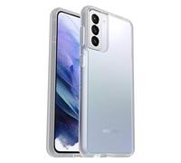OtterBox Cover per Samsung Galaxy S21+ 5G Sleek, Resistente a Shock e Cadute, Cover Sottile, Testata a Norme Anti Caduta Mil-Std 810G, Trasparente, Senza Retail Package