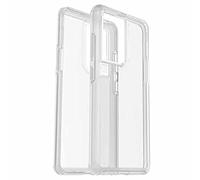 OtterBox Cover per Samsung Galaxy S21+ 5G Symmetry Clear,Resistente a Shock e Cadute,Sottile, Testata 3X Mil-Std 810G,Protezione antimicrobica, Trasparente